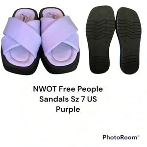 Free People Purple sandals